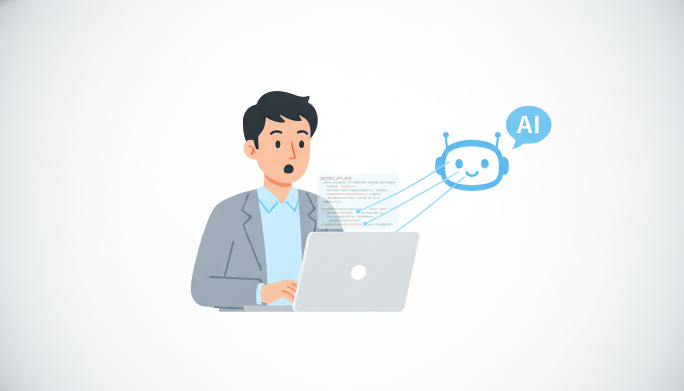 非表示にした情報がソースコード上にあり、AIの回答に出てしまった場合の削除方法